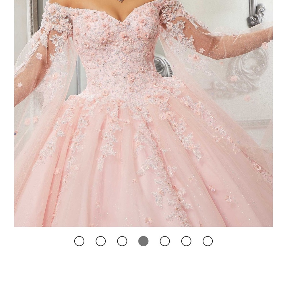 Morilee 60143 Beaded Lace Sparkle Tulle Quinceanera Ballgown
Morilee